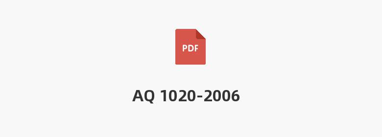 AQ 1020-2006